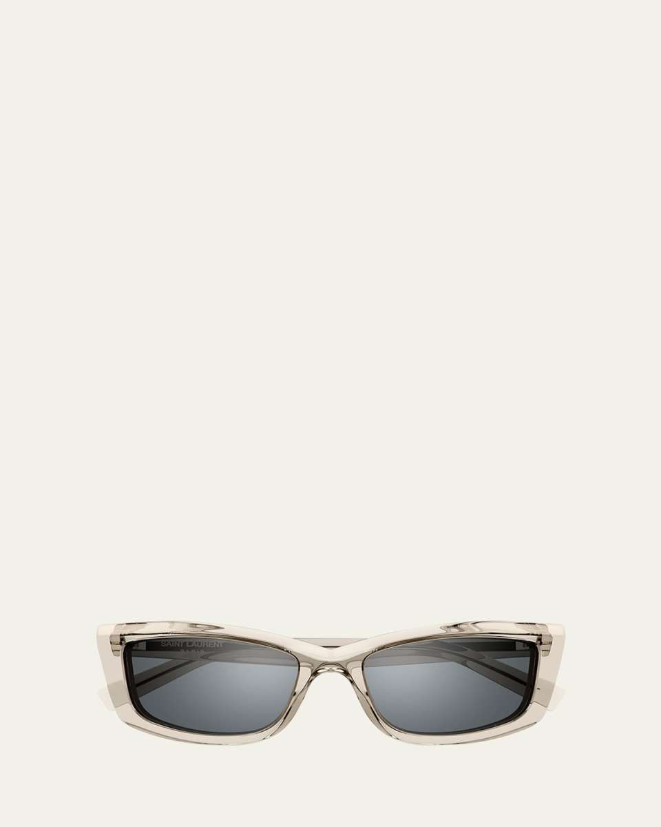 Logo Acetate Cat-Eye Sunglasses